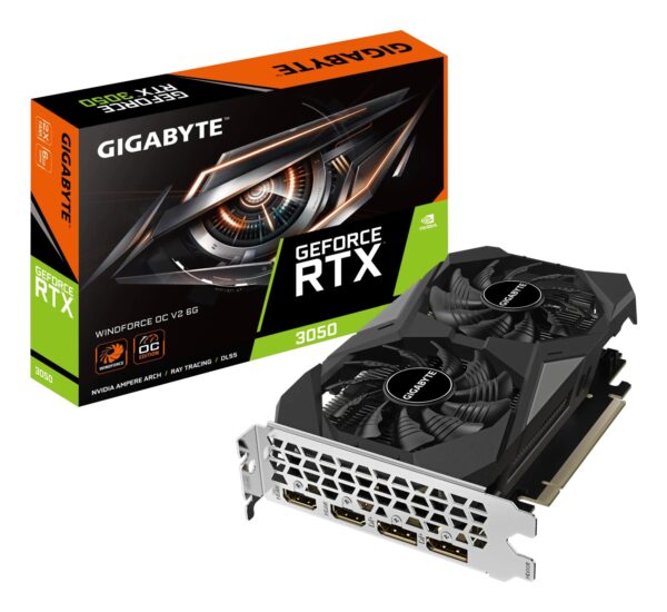 Gigabyte GeForce RTX 3050 Windforce OC V2 6GB graafikakaart