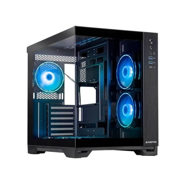 Chieftec arvutikorpus Visio GM-30B-TG-OP must ATX