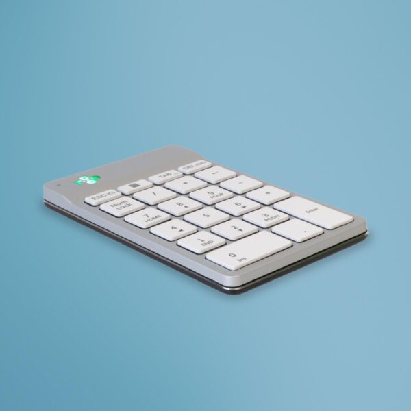R-Go Tools juhtmevaba numbriklaviatuur Numpad Break valge