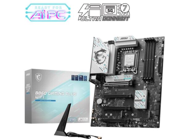 ELKO: 1431303 MSI B860 Gaming Plus WiFi emaplaat