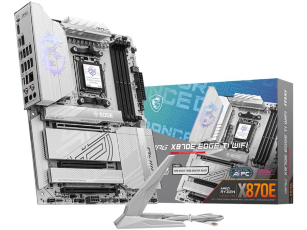 ELKO: 1431775 MSI MPG X870E Edge Ti WiFi emaplaat