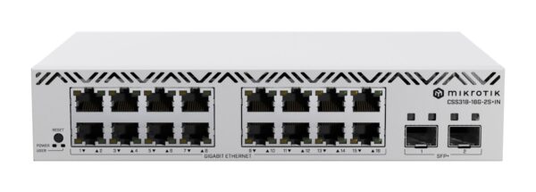 Mikrotik CSS318-16G-2S+IN 16-port switch