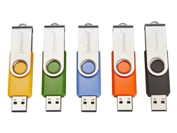 ELKO: 1432523 Intenso USB-mälupulk USB2 5x64GB multipack 3503595