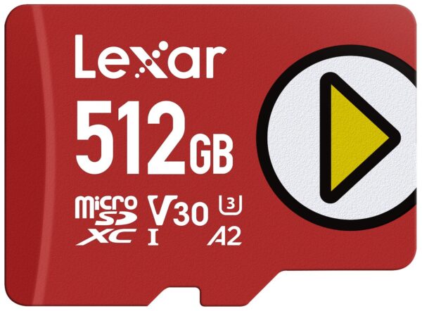 Lexar | microSDXC PLAY mälukaart 512GB | LMSPLAY512G-BNSNG