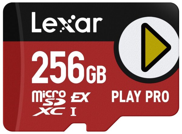 Lexar | microSDXC PLAY mälukaart 256GB | UHS-I | LMSXPS0256G-BNNNG