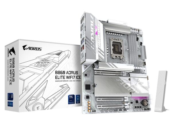 ELKO: 1432814 Gigabyte B860 A Elite WiFi7 Ice emaplaat