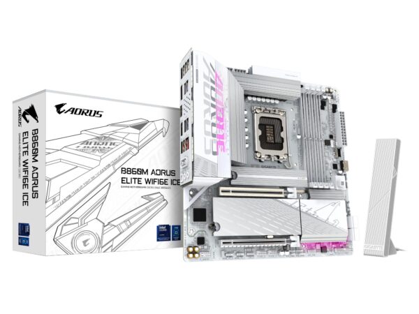 ELKO: 1432822 Gigabyte B860M AORUS ELITE ICE emaplaat (LGA1851)
