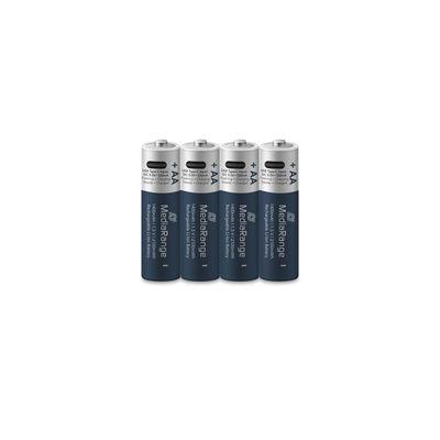 MediaRange AA akud 1.5V 1400mAh 4 tk