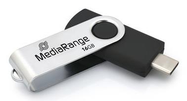 ELKO: 1432972 MediaRange USB mälupulk USB-C 16GB