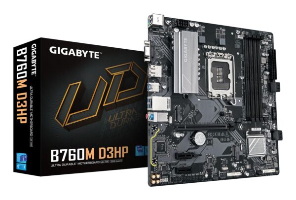 Gigabyte emaplaat B760M D3HP DDR5 LGA1700 Micro-ATX