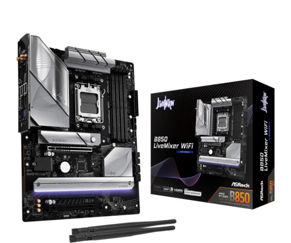 ASRock B850 LiveMixer WiFi emaplaat