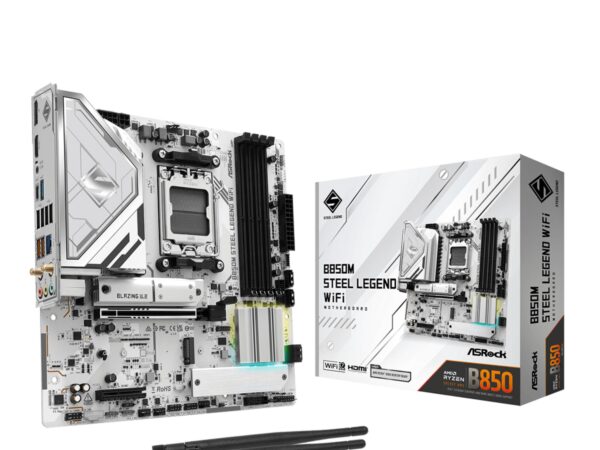 ELKO: 1433276 ASRock B850M Steel Legend WiFi emaplaat