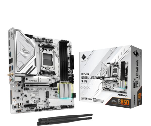 ELKO: 1433276 ASRock B850M Steel Legend WiFi emaplaat