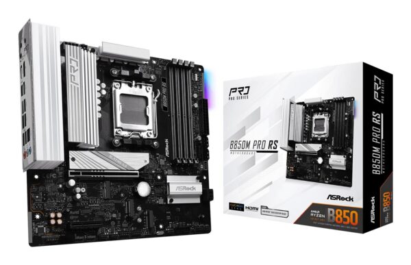 ELKO: 1433278 Asrock B850M Pro RS am5 ddr5 emaplaat