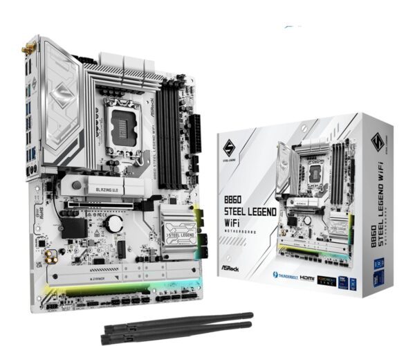 ASRock B860 Steel Legend WiFi emaplaat