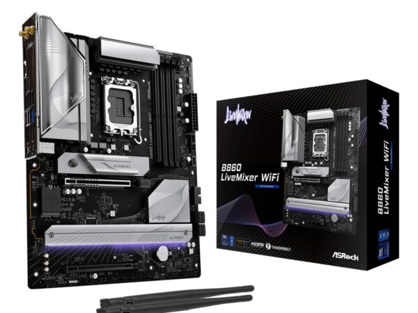 ELKO: 1433285 ASRock B860 LiveMixer WiFi emaplaat