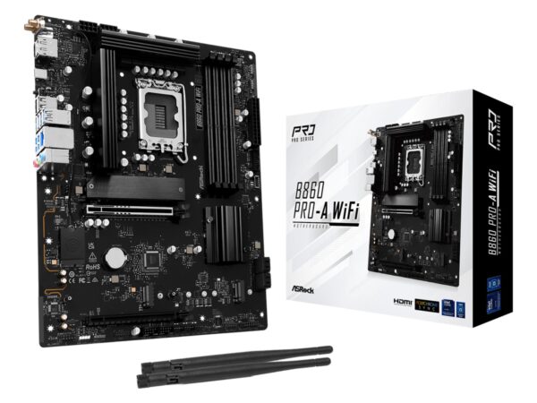 ELKO: 1433288 Asrock B860 Pro-A wifi lga1851 ddr5 atx emaplaat