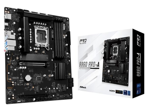 ELKO: 1433289 Asrock B860 Pro-A lga1851 ddr5 emaplaat