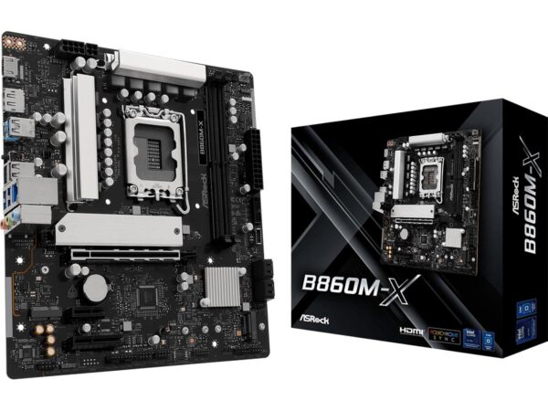 ELKO: 1433290 Asrock B860M-X lga1851 ddr5 emaplaat