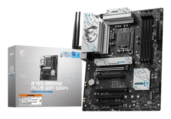 ELKO: 1433359 MSI B760 Gaming Plus WiFi DDR4 emaplaat