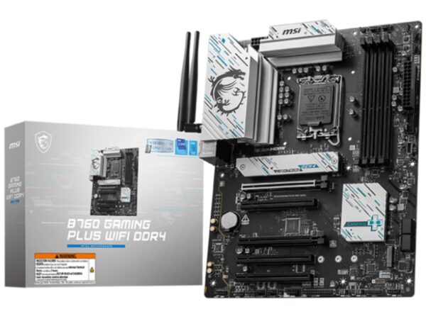 ELKO: 1433359 MSI B760 Gaming Plus WiFi DDR4 emaplaat