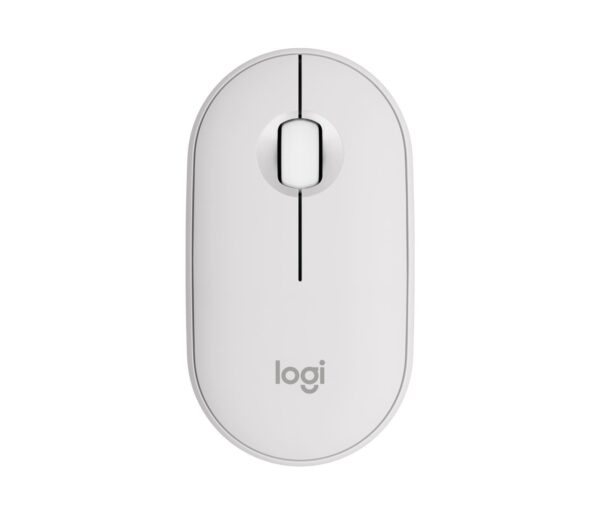 Logitech juhtmevaba hiir Pebble M350s valge 910-007013