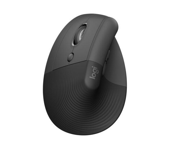 Logitech vertikaalne juhtmevaba hiir must