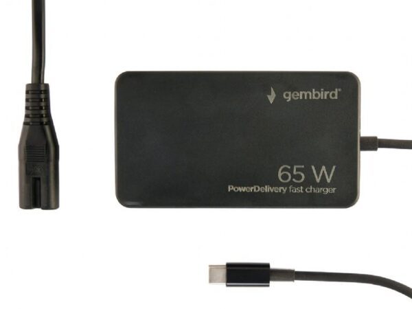 ELKO: 1433577 Gembird sülearvuti toiteadapter 65W NPA-AC-PDQC65-01