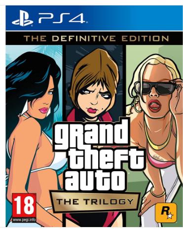 Sony mäng Grand Theft Auto Trilogy PS4