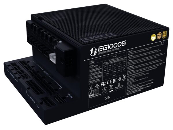 ELKO: 1433970 Lian Li Edge Gold 1000 1000w 80 plus gold toiteplokk