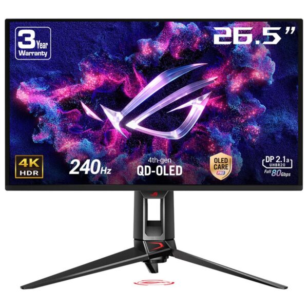 ASUS 26.5” 4K QD-OLED monitor