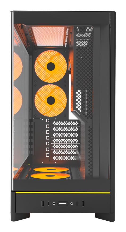 Montech HS02 Pro must arvutikorpus