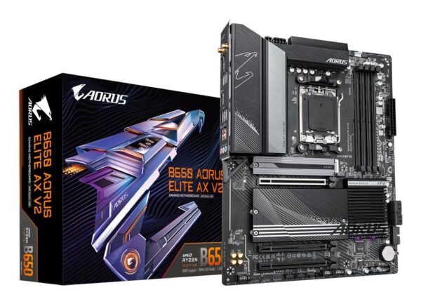 ELKO: 1434220 Gigabyte B650 AORUS Elite AX V2 emaplaat