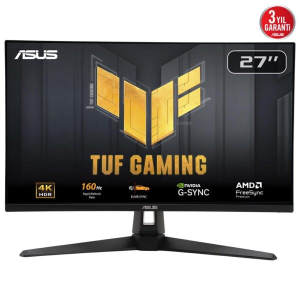 ASUS 27" 4K 160Hz mängurimontitor (must)