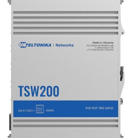 Võrgulüliti Teltonika TSW200 PoE 8 porti