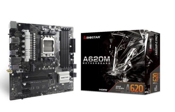 Emaplaat Biostar A620MP-E Pro DDR5 AM5 Micro-ATX
