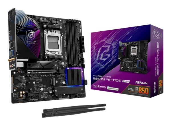 ELKO: 1435482 ASRock B850M Riptide WiFi emaplaat