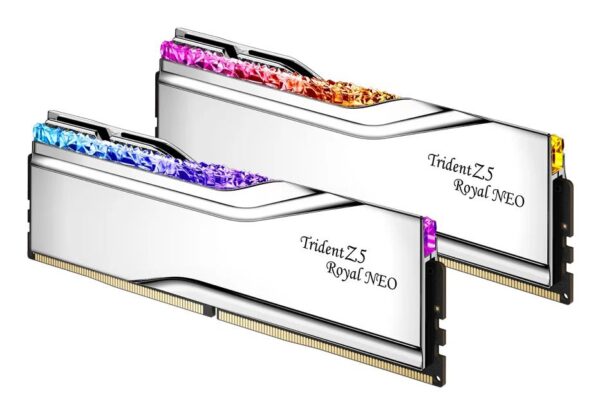 ELKO: 1435540 G.Skill Trident Z5 Royal Neo Silver 32GB DDR5-6000 mälukomplekt