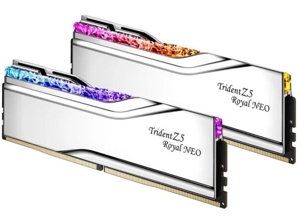 G.Skill Trident Z5 Royal Neo Silver 32GB DDR5-6000 mälukomplekt