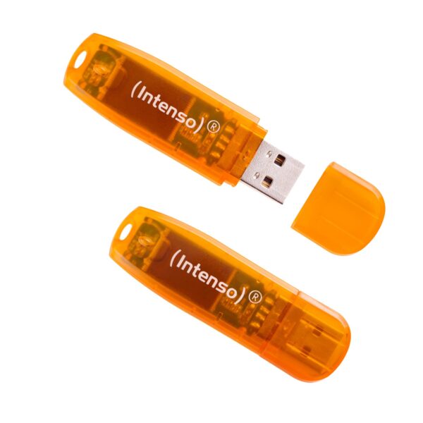 Intenso USB2 mälupulk 2x64GB Rainbow 3502492