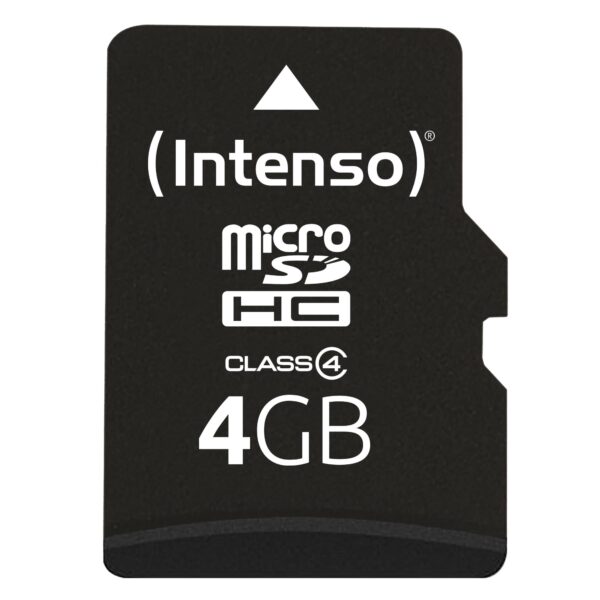 Intenso | microSDHC mälukaart 4GB | Class 4 | 3403450