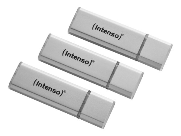 ELKO: 1435796 Intenso USB 2.0 mälupulk 3x32GB Alu Line 3521483