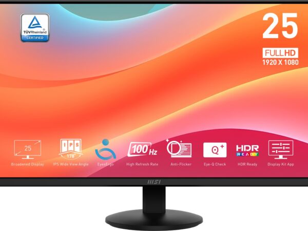 MSI PRO MP252L 24,5” IPS Full HD Monitor 100Hz