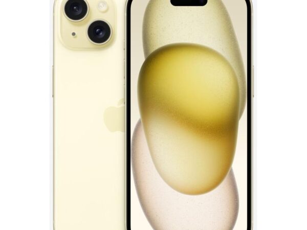Apple iPhone 15 128GB taastatud nutitelefon kollane