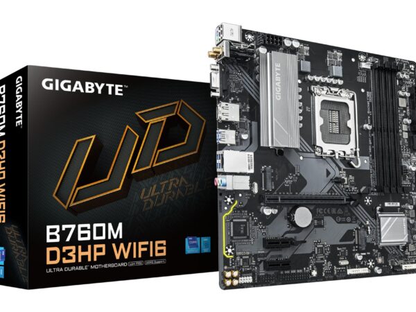 ELKO: 1435975 Gigabyte B760M D3HP wifi6 ddr5 lga1700 emaplaat