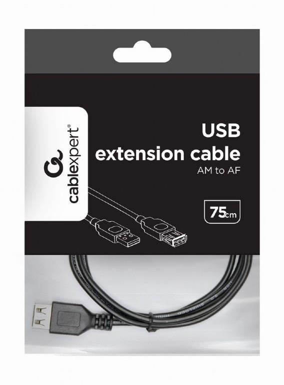Gembird USB pikendus 0.75m