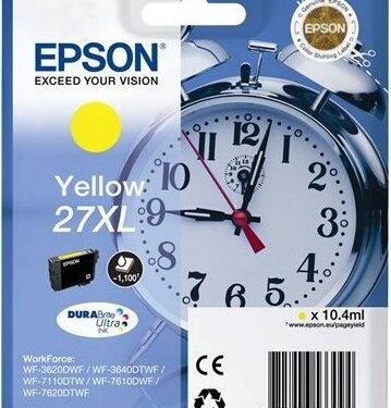 Epson tindikassett Yellow 27XL C13T27144020