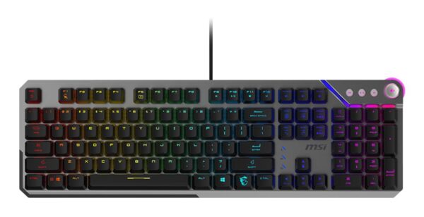Mänguriklaviatuur MSI Strike 600 Silent must