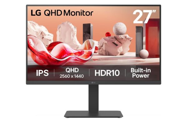 ELKO: 1437298 LG 27BA45QB-B 27” QHD IPS 100Hz monitor