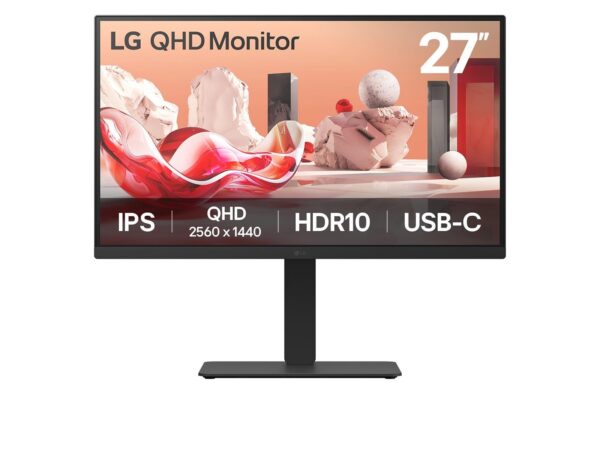 ELKO: 1437299 LG 27BA75QB-B 27" QHD IPS monitor